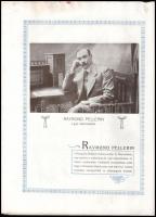 Hungaria Filmgyár és Forgalmi Részvénytársaság 1917-1918 évi programja. Bp., 1917., Fejér és Glatter...