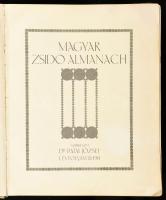 Magyar Zsidó Almanach. I. évfolyam. Szerk.: Dr. Patai József. Bp., 1911, Hornyánszky Viktor Cs. és K...