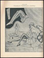 1929 Holzer Revue 1. évfolyam 1-2. sz. Október. Szerk.: Ujvári Sándor. Bp., Thalia-Kultúra Rt., benn...