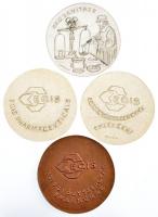 Borsos Miklós (1906-1990) 1985. "Pro Sanitate / EGIS Gyógyszergyár emlékére" kétoldalas, ö...