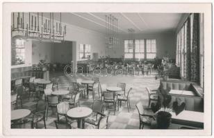 Matlárháza, Matliary, Tatranské Matliare (Magas-Tátra, Vysoké Tatry); szálloda és kávéház, belső / hotel and café, interior. Foto Centrum Kostial Tatranska Lomnica (Hotel Lomnica) photo (EK)