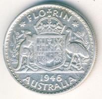 Ausztrália 1946. 1Fl Ag T:3