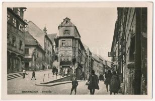 1930 Pozsony, Pressburg, Bratislava; Zsidó utca / Zidovna, Zsidovská ulica / Judengasse / Jewish street (EK)