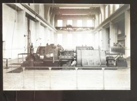 cca 1910-1940 Városi villamos erőművek, ipartelepek a történelmi Magyarországon. 21 db feliratozott ...