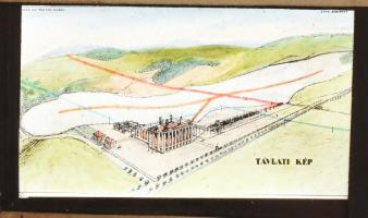cca 1910-1940 Városi villamos erőművek, ipartelepek a történelmi Magyarországon. 21 db feliratozott ...