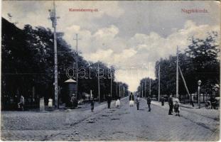 1913 Nagykikinda, Kikinda; Koronaherceg út / street (EK)