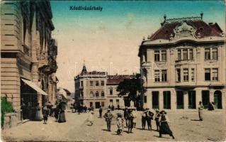 1918 Kézdivásárhely, Targu Secuiesc; Kisegítő Takarékpénztár / savings bank + K.u.K. Feldspital Nr. 813. (EK)