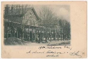 1900 Lugos, Lugoj; vasútállomás / railway station (r)