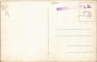 Rozwadów, Rynek / Ringplatz / square, shops + "Sanitäts Zug W.L. XI"