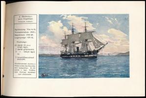 1909 A Radetzky nevű csatahajó ünnepélyes vízre bocsátásának prospektusa, foltos borító