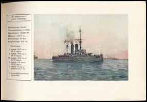 1909 A Radetzky nevű csatahajó ünnepélyes vízre bocsátásának prospektusa, foltos borító
