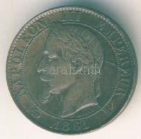 Franciaország / II. köztársaság 1861BB 5c T:III