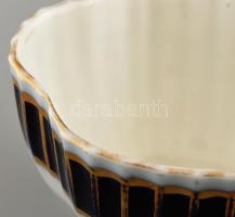 2db tálka, porcelán, jelzés nélkül, kopott, m:6cm