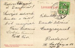 1913 Garamszentkereszt, Sväty Kríz nad Hronom, Ziar nad Hronom; püspöki palota / bishop's palac...