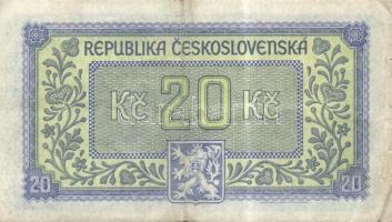 Csehszlovákia 1944. 100K + 1945. 20K, 100K (2x) + 1960. 10K T:II,III