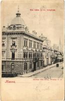 1902 Kassa, Kosice; Királyi Tábla és evangélikus templom / court and Lutheran church (EK)