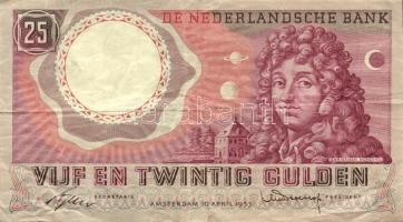 Hollandia/Zilverbon 1938. 1G T:III- + 1955. 25G T:III