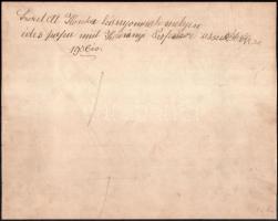 1906 Orvosi vizit, rajta Id. báró tolcsvai Korányi Frigyes (1827-1913) orvosprofesszor és tanítványa...