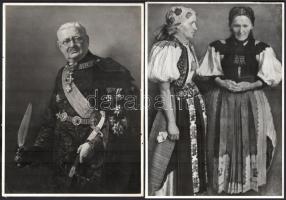 cca 1930-1940 Szemerey Zoltán (1908-?) festőművész munkáiról készült fotók, 5 db, rajtuk többek közö...