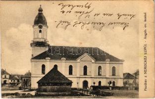 1925 Németlipcse, Deutschliptsch, Nemecká Lupca, Partizánska Lupca; Augsb. ev. kostol / templom / church (EK)