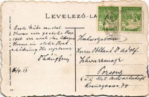 1917 Nyitrazsámbokrét, Zabokreky nad Nitrou; Főszolgabírói hivatal. Adler Lipót kiadása / court offi...