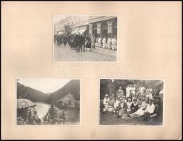 1930 Gregersen Guilbrand (1824-1910) építési vállalkozó lányaihoz köthető fotóalbum, benne a Magyar ...