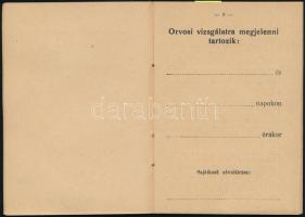 cca 1930 Óvórendszabályok a ragályos nemi betegségek ellen. Bp., én., Stádium-ny., 31 p. Kissé folto...