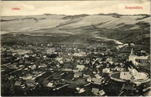 1916 Szepesófalu, Spisská Stará Ves; Vártemplom / castle church (EK)