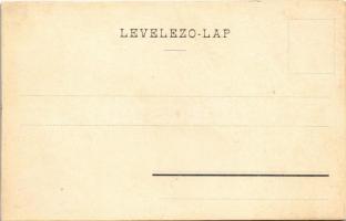 Szepesszombat, Spisská Sobota; Fő utca, városháza, templom. Hensch Ede fia kiadása / main street, to...