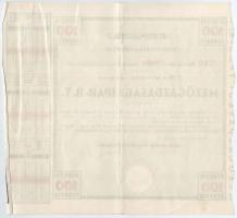 1924. "Kálmáncsai Hitelszövetkezet" névre szóló tízezer üzletrészjegye egyben, összesen 1....