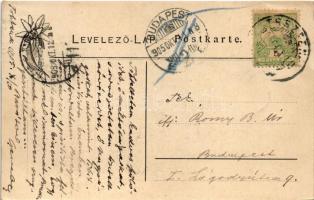 1905 Árvanádasd, Trsztena, Trstená (Tátra); Klastromtemplom, Járási bíróság, piac. Feitzinger Ede No...