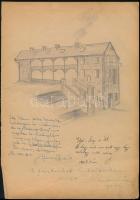 1944 18 országgyűlési képviselő látgatása a kőszegi Hörmann-forrás turistaházában. Egy lap a turista...