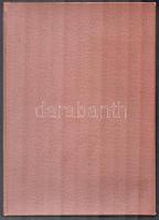 Sárdy Brutus (1892-1970) festőművész 1959-ben rendezett kiállítása alkalmából készített vendégkönyv,...