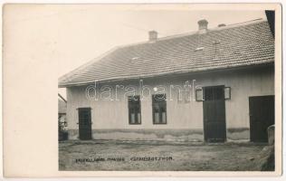 Érsekújvár, Nové Zámky; Magyar Cserkészotthon / Hungarian scout home. Atelier Benko photo