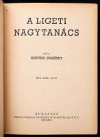 Kertész Erzsébet: A ligeti nagytanács 20 eredeti rajzzal. Bp., é.n. Tolnai. Kiadói félvászon kötésbe...