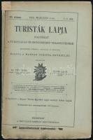 1905 A Turisták lapja c. folyóirat 3 db száma