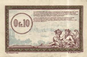 Német Birodalom/Weimari Köztársaság/megszállt (francia) Rajna-vidék/Francia-belga vasúttársaság 1923...