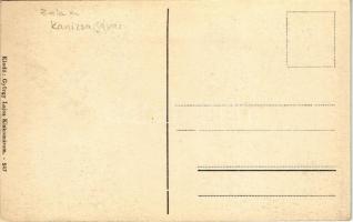 Kiskomárom (Zalakomár), utca, György Lajos kereskedő üzlete és saját kiadása