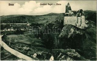 Törcsvár, Törzburg, Bran-Poarta; Castelul Regal, Parcu. J. Schneider Fotogr. / vár / castle