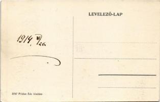 Nagyenyed, Aiud; vár, bástya részlet. Földes Ede kiadása / castle, bastion tower (EK)