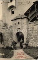 1911 Árvaváralja, Oravsky Podzámok (Magas-Tátra); vár részlete. Feitzinger Ede 122. / castle (EK)
