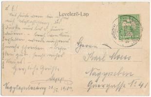 1910 Nagytapolcsány, Topolcany; Deák Ferenc tér, piac, részlet a kirakó vásárról, Felsenburg B., Boc...
