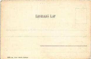 Pozsony, Pressburg, Bratislava; várrom. Divald Károly 1039. / Schlossruine / castle ruins (EK)