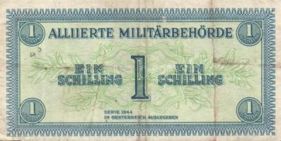 Ausztria/nemzetközi megszállás 1944. 1Sch (2x), 2Sch (1x), 5Sch (1x) T:II/III,III