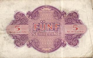 Ausztria/nemzetközi megszállás 1944. 1Sch (2x), 2Sch (1x), 5Sch (1x) T:II/III,III