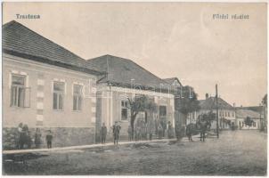 1919 Árvanádasd, Trsztena, Trstená (Tátra); Fő tér, üzlet / main square, shop