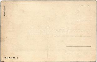 Art Nouveau lady with girl. B.K.W.I. 201-1. s: Mela Koehler