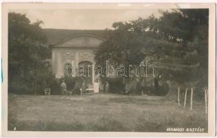 1937 Berzéte, Brzotín; Hamosi (Halmosi) kastély / castle. photo (kis szakadás / small tear)