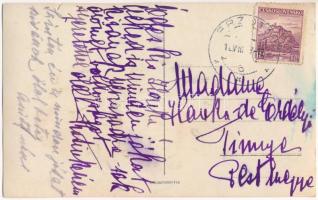 1937 Berzéte, Brzotín; Hamosi (Halmosi) kastély / castle. photo (kis szakadás / small tear)