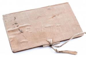 Vastagh Géza (1866-1919) festőművész vázlatfüzete, összesen 7 db rajzzal. Ebből 4 db oroszlánokat áb...